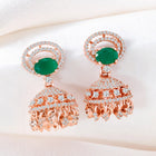 Timeless CZ Studded Jhumka Earrings