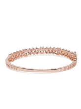 Twinkling Crystal Layered Kada Bangle