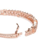 Twinkling Crystal Layered Kada Bangle