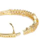 Twinkling Crystal Layered Kada Bangle