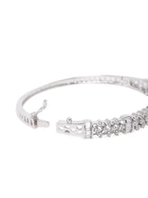 Twinkling Crystal Layered Kada Bangle