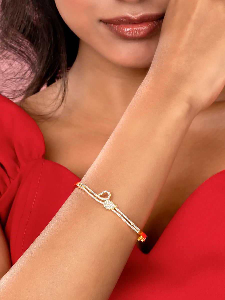 CZ Studded Kada for Every Occasion