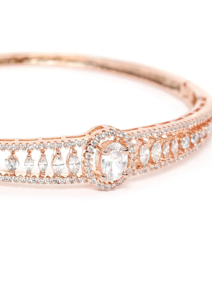 Studded Kada – Elegant Bangles with Sparkling Stones | Peora