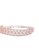 CZ Round Cut Glam Bracelet Kada