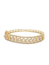 CZ Round Cut Glam Bracelet Kada
