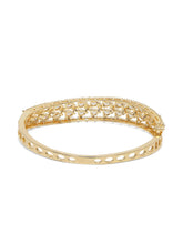 CZ Round Cut Glam Bracelet Kada