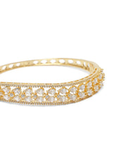 CZ Round Cut Glam Bracelet Kada