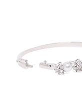 Lustrous Pearl & Crystal Fusion Kada
