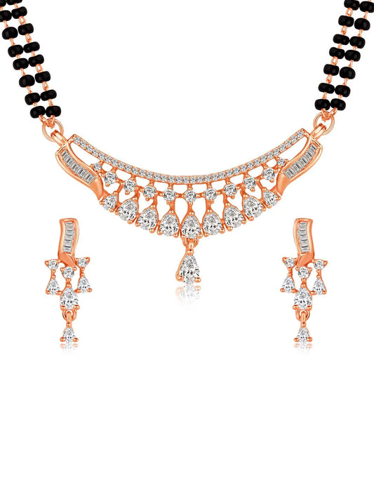 Beauty CZ Mangalsutra Set | Elegant & Radiant Designs by Peora

