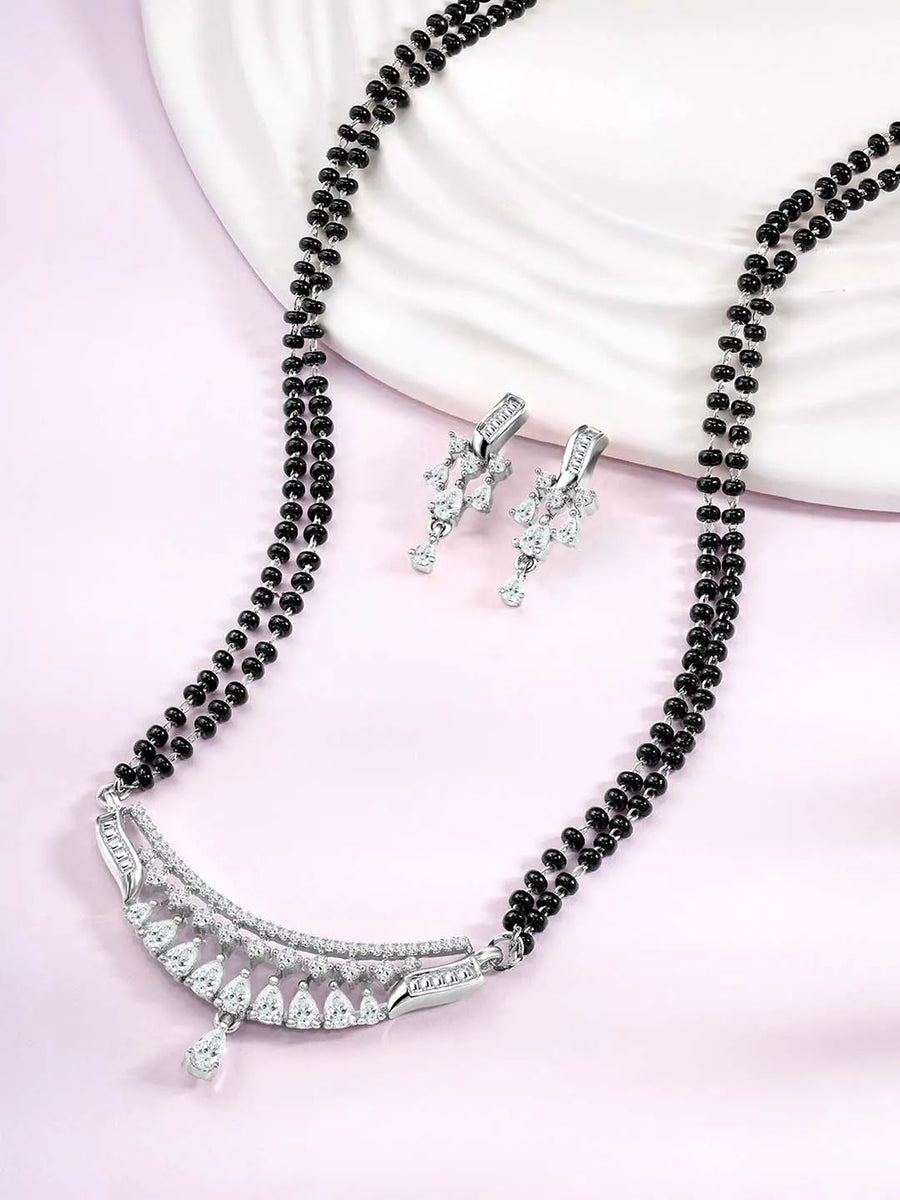 Beauty CZ Mangalsutra Set | Elegant & Radiant Designs by Peora

