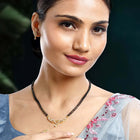 CZ Mangalsutra Set | Elegant & Sparkling Designs by Peora

