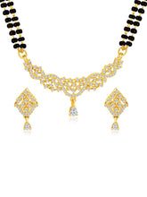 Rose Gold Glitz CZ Mangalsutra set