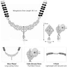CZ Mangalsutra Set | Elegant & Sparkling Designs by Peora

