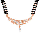 CZ Shimmering Mangalsutra Set | Elegant Sparkle by Peora

