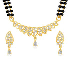 CZ Shimmering Mangalsutra Set | Elegant Sparkle by Peora

