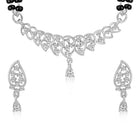 CZ Shimmering Mangalsutra Set | Elegant Sparkle by Peora


