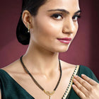 CZ Mangalsutra Set | Elegant Daily & Bridal Styles by Peora

