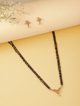 Dainty Shine Mangalsutra Earrings Set