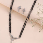 Stunning CZ Studded Mangalsutra Set