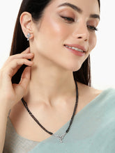 Stunning CZ Studded Mangalsutra Set