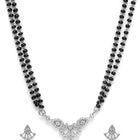 Stunning CZ Studded Mangalsutra Set