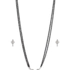 Stunning CZ Studded Mangalsutra Set