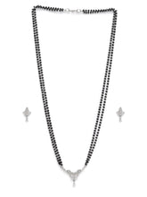 Stunning CZ Studded Mangalsutra Set