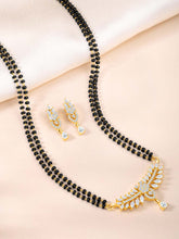 Timeless Shine Rose Gold CZ Mangalsutra Set