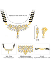 Timeless Shine Rose Gold CZ Mangalsutra Set