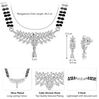 CZ Mangalsutra Set | Stylish & Sparkling Designs by Peora

