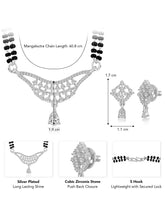 Chic Sparkle CZ Mangalsutra Set