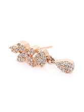 CZ Studded Black Bead Mangalsutra Set