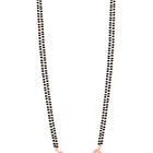 Charming Chic Glow CZ Mangalsutra - Rose Gold