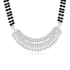 Charming Chic Glow CZ Mangalsutra - Silver