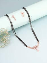 Floral Design Modern Mangalsutra Set