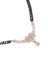 Floral Design Modern Mangalsutra Set