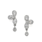 Floral Design Modern Mangalsutra Set - Silver