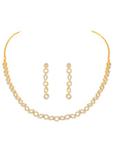 Dazzle Diaries CZ Necklace Set