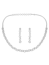 Dazzle Diaries CZ Necklace Set