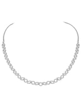 Dazzle Diaries CZ Necklace Set