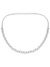 Dazzle Diaries CZ Necklace Set