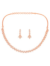 Charm Chronicles CZ Necklace Set