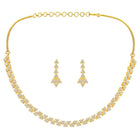 Chronicles CZ Necklace Set – Regal CZ Jewellery by Peora
