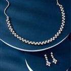 Chronicles CZ Necklace Set – Regal CZ Jewellery by Peora
