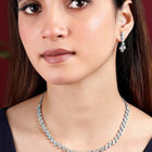 Chronicles CZ Necklace Set – Regal CZ Jewellery by Peora
