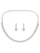 Chronicles CZ Necklace Set – Regal CZ Jewellery by Peora
