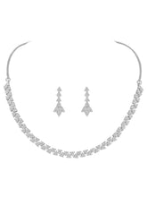 Chronicles CZ Necklace Set – Regal CZ Jewellery by Peora
