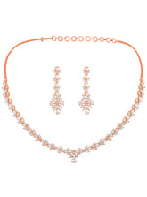 Droplet Dreams CZ Necklace Set