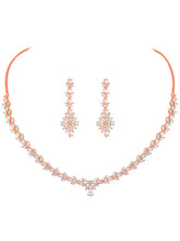 Droplet Dreams CZ Necklace Set