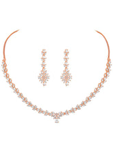Droplet Dreams Luxurious CZ Necklace Set